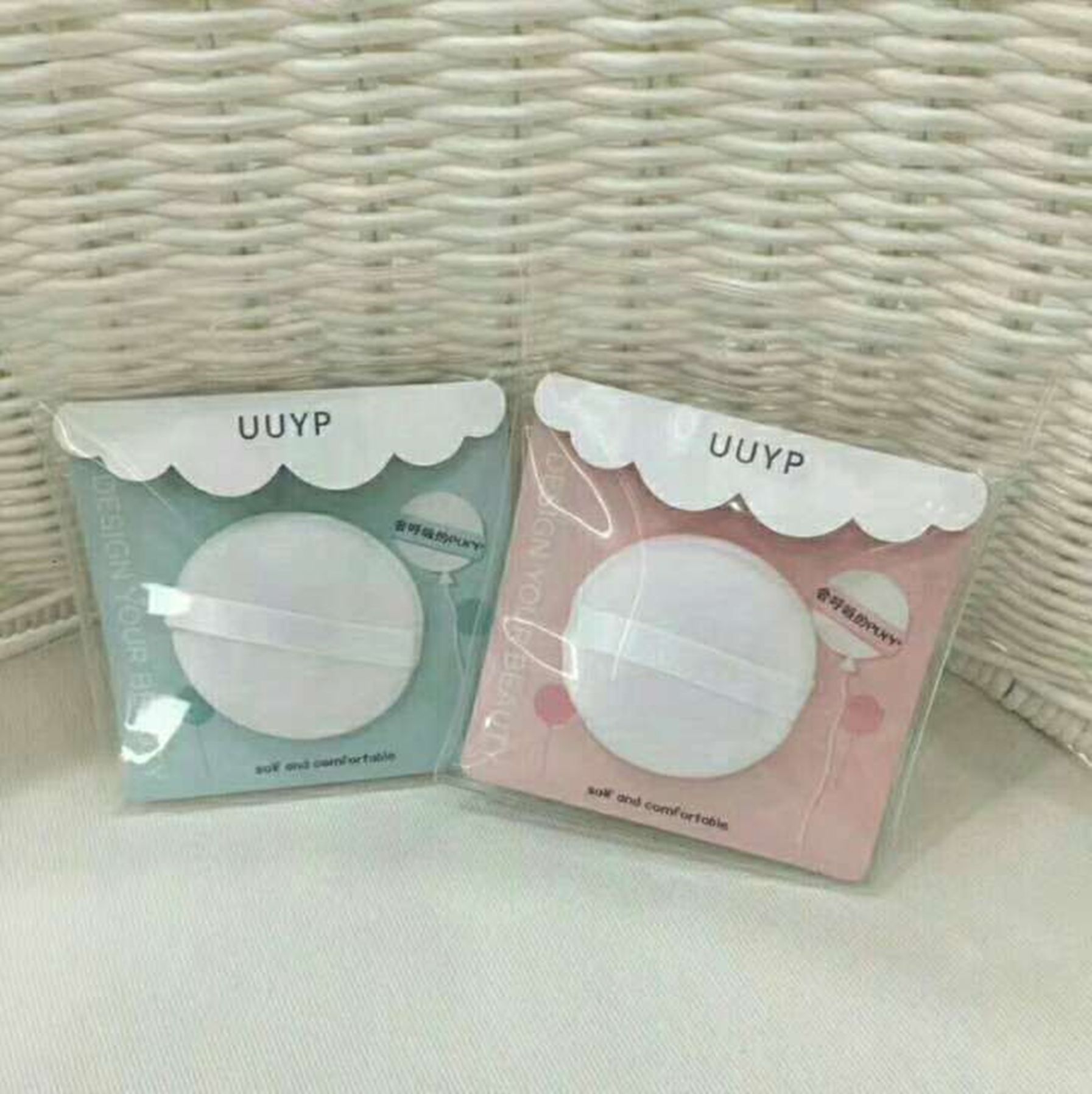 Yiwu Selection 3004 two pack powder puff /26400