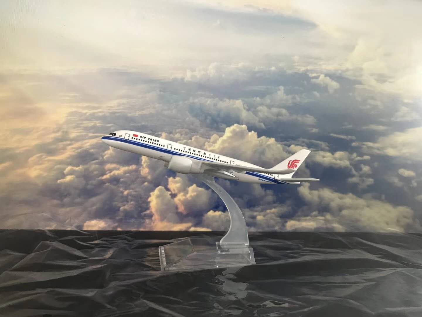 飞机模型（中国国际航空A350）合金飞机模型 仿真 金属飞机模型详情图1