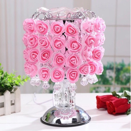 16 strings of rose aroma lamp for sleep aid, essential oil lamp decoration, beauty salon aroma diffuser Item Picture