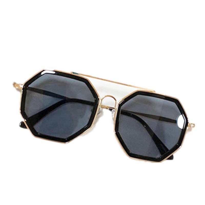 Large-framed color-coated sunglasses, trendy street style sunglasses Specification image