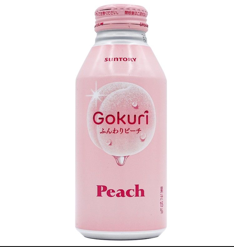 三得利水蜜桃果汁饮料