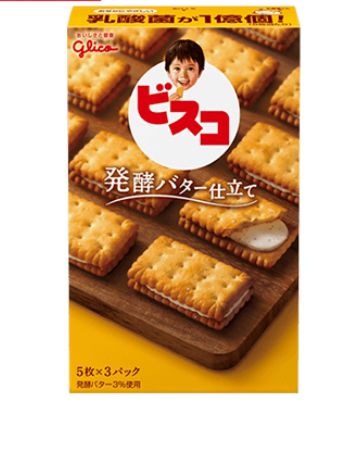 格力高发酵黄油夹心饼干
