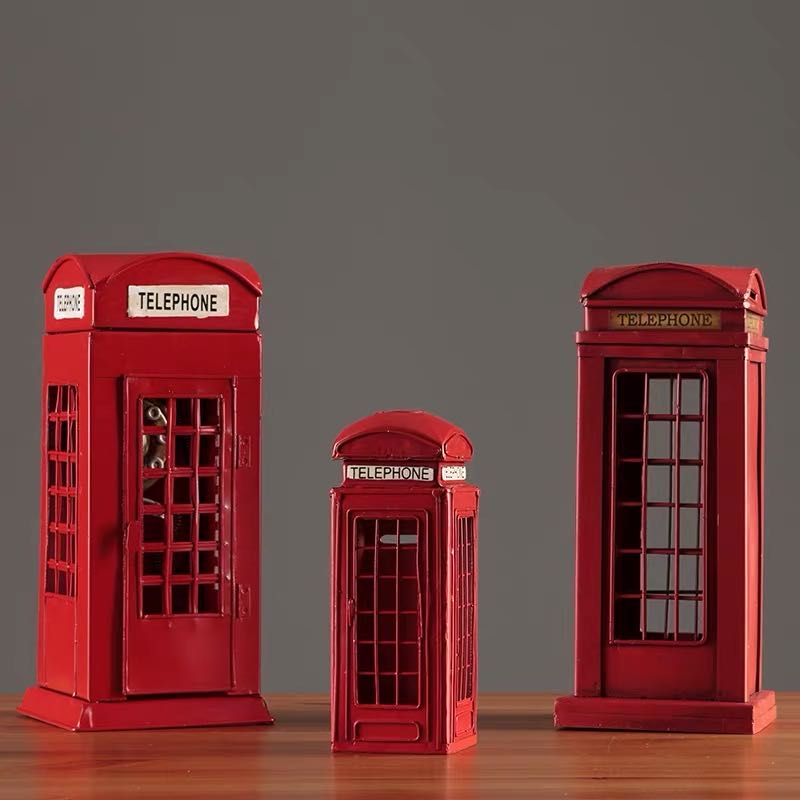 Craft Post Box Molding Resin Craft Decoration 02