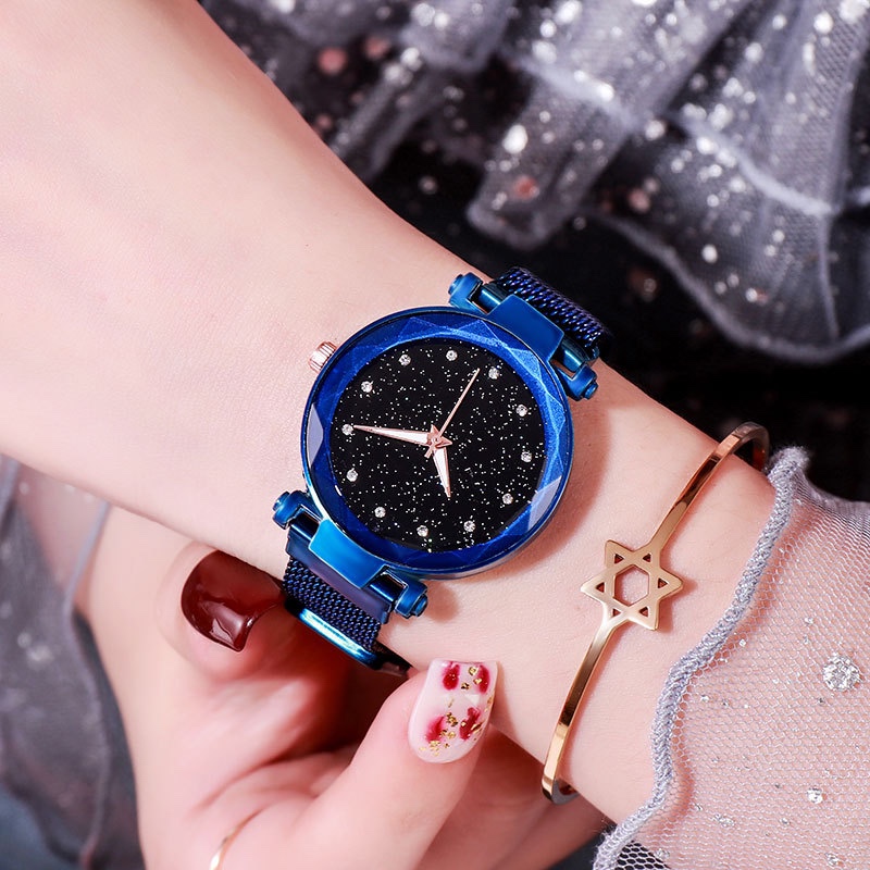 Starry sky brick dial trendy watch Specification image