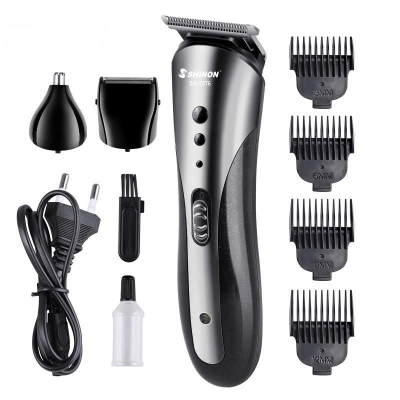 Factory direct sales of multi-functional 3-in-1 set electric hair clipper, shaver, nose hair razor SHINON 1976 Item Picture