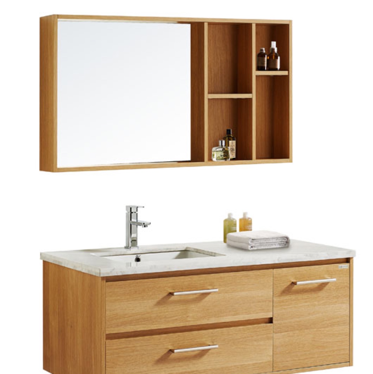 Y635-1200mm现代北欧风格浴室柜组合收纳洗漱台洗手洗脸盆可定制