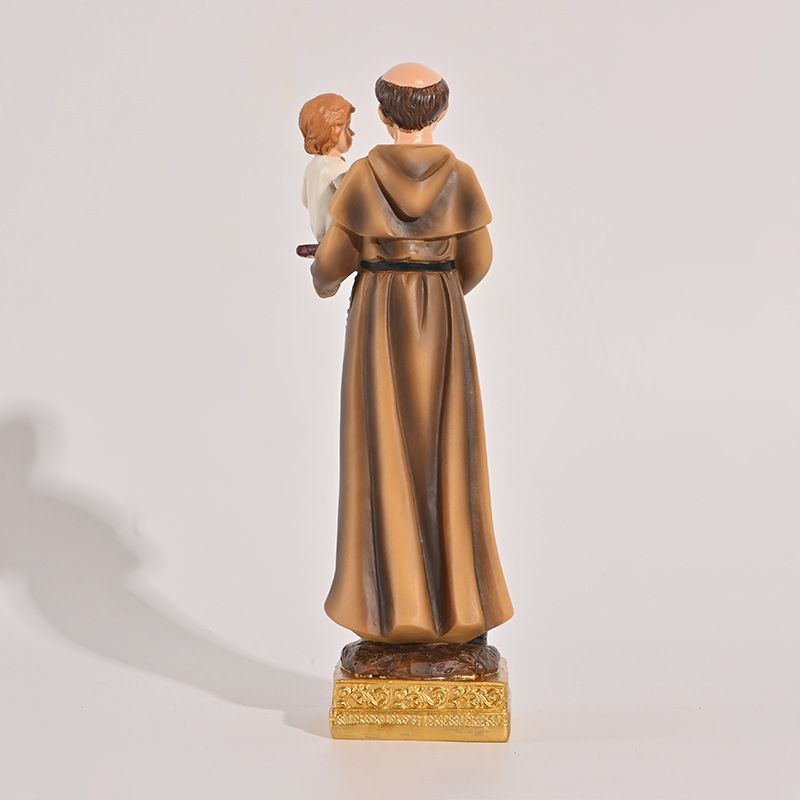 Resin handicrafts, Christian Father holding the Holy Infant figure sculpture, home decoration factory direct sales, customization and wholesale details Picture