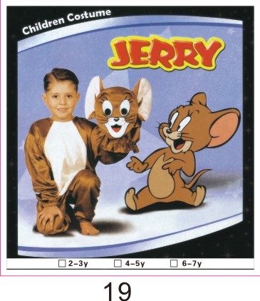 Children's performance costumes Jerry Mouse stage performance costumes Halloween costumes