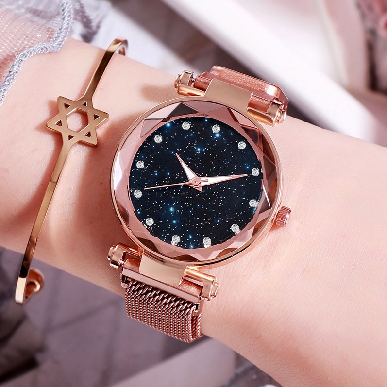 Starry sky brick dial trendy watch