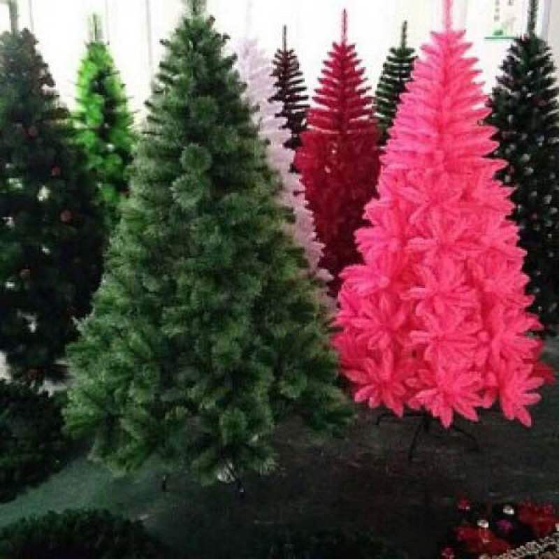 Yiyang Christmas Craft: 1.8-meter-tall flowering pine needle trees, 240 heads, iron feet, single tree packaging, gold powder Christmas supplies, festive decorations Specification image