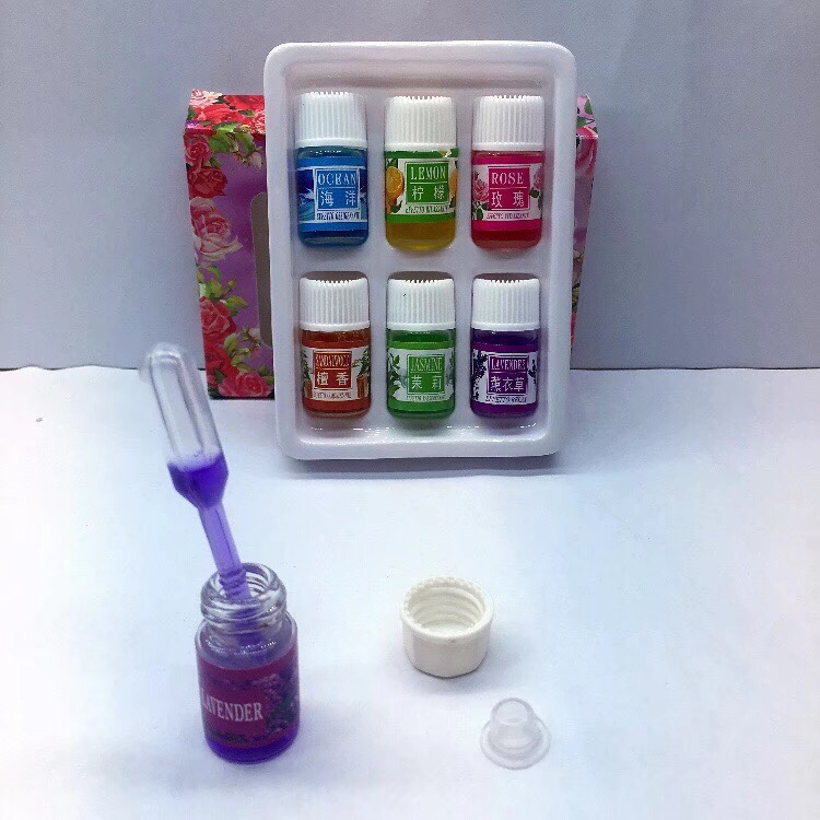 3ml 6-tube water-soluble essential oil box scented lamp, bedroom beauty salon scented table lamp details Picture