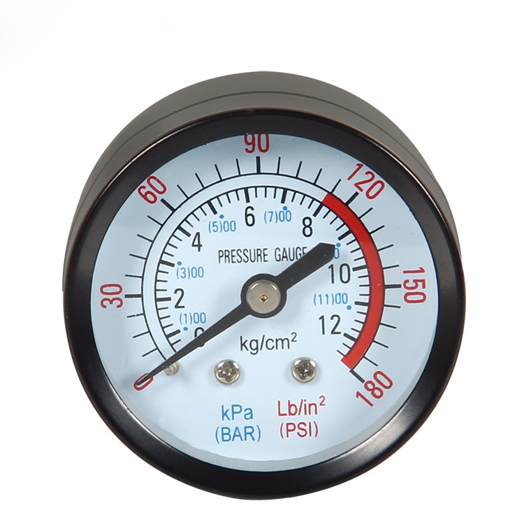 Axial black pressure gauge详情1