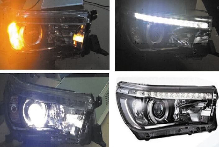 2015 HILUX REVO HEAD LMP 单透镜大灯（REVO97A）