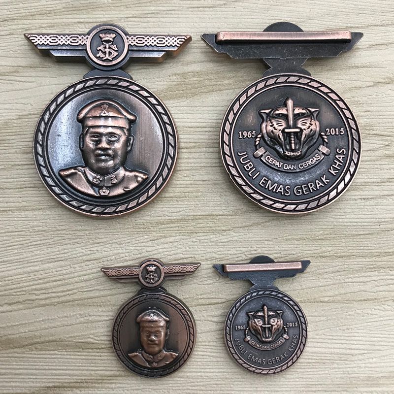 厂家直销合金徽章胸章胸标别针蝴蝶扣胸针标奖章奖牌工艺品挂件