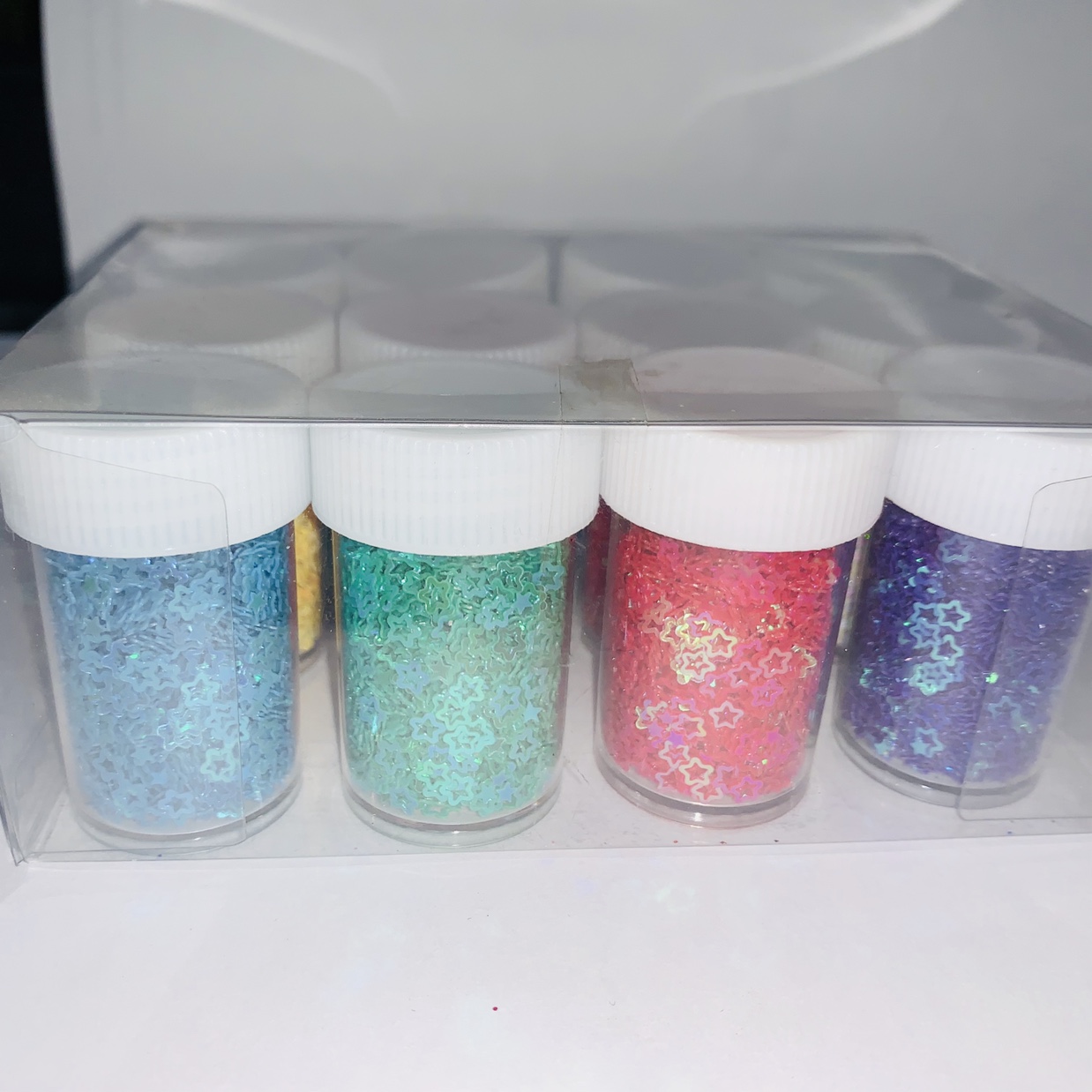 空心五角星亮片细节图