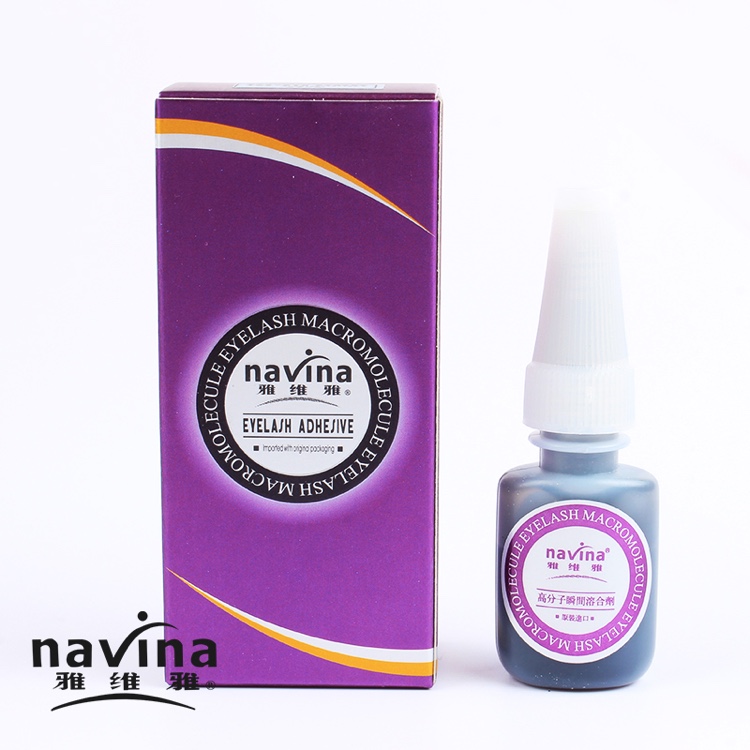navina Yavea Special quick-drying glue for false eyelash grafting, a special glue for beauty salons, a soft adhesive, seamless grafting, long-lasting and firm, exclusively for export details Picture