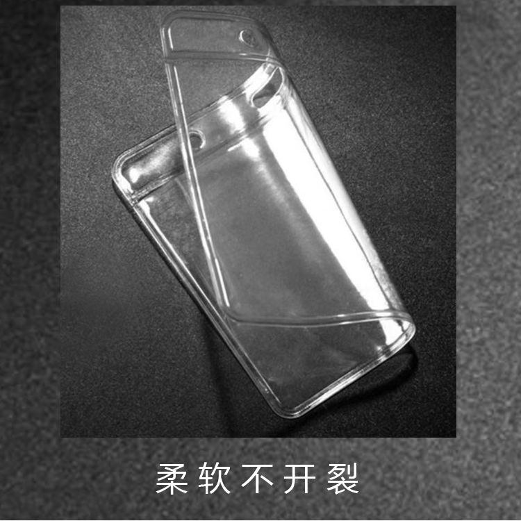 批发软膜防水证件卡套胸卡透明工作牌卡套银行卡保护套展会证套详情图4