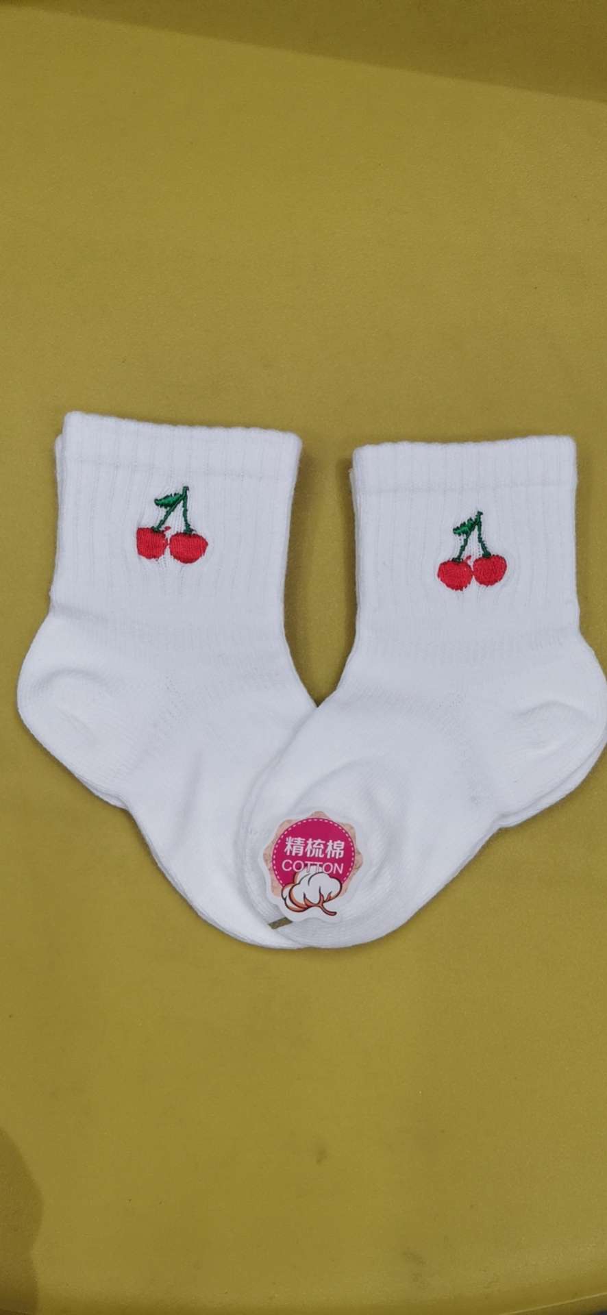 现货！男女宝宝袜.刺绣袜
