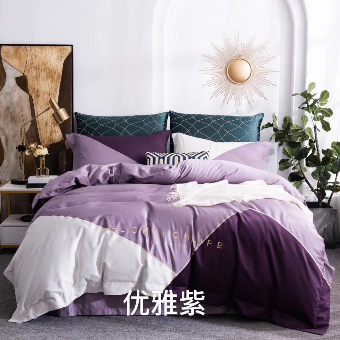 60-count long-staple cotton patchwork 4-piece set! The latest bestseller of 2020! The top choice for street vending! The best cost performance! details Picture