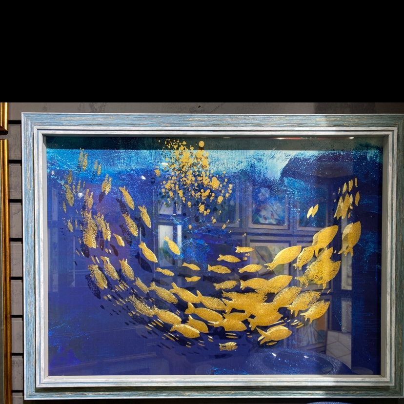 水晶画/玻璃画/装饰画细节图