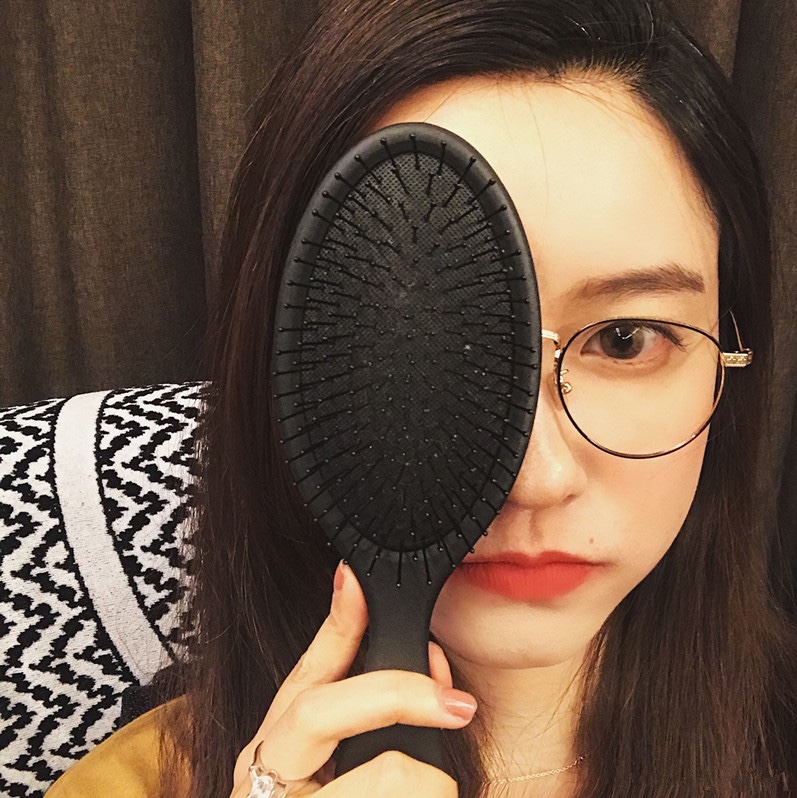 复古学院风金丝边框平光镜可配近视眼镜kuangq细节图