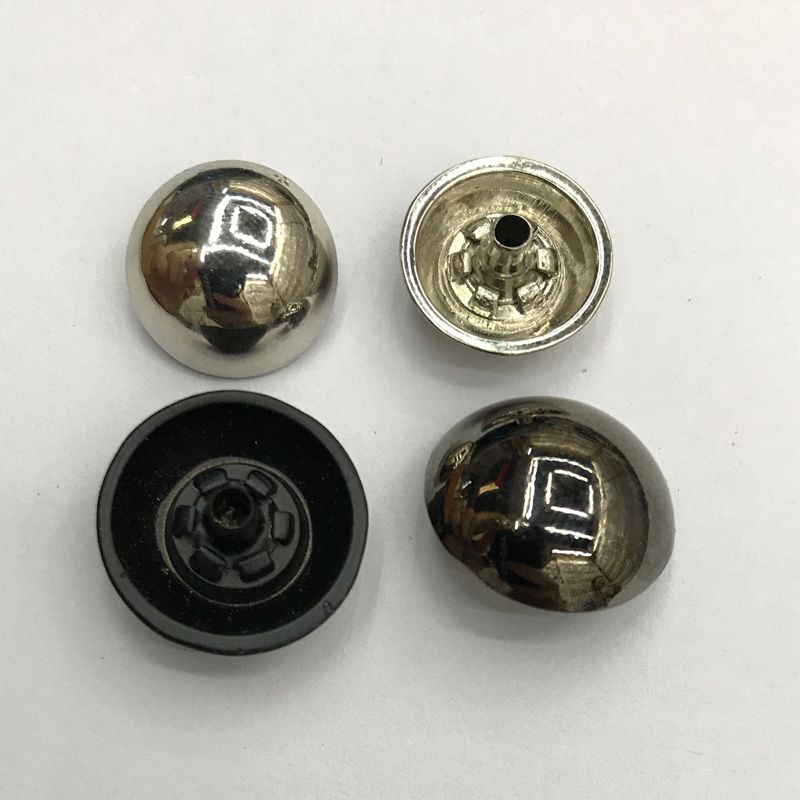 Factory direct sales of zinc alloy buttons, two-eye and four-eye buttons, high-end hardware four-piece buttons, jeans buttons and other clothing accessories detail image 5