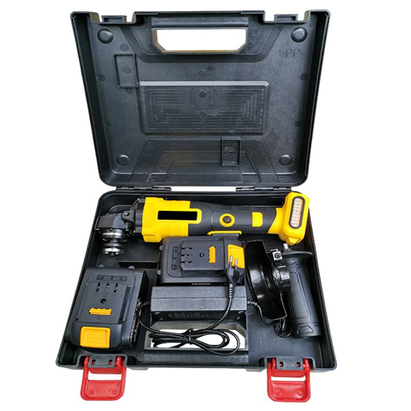 21V 锂电角磨电钻电动工具磨光机修边机切割机02图