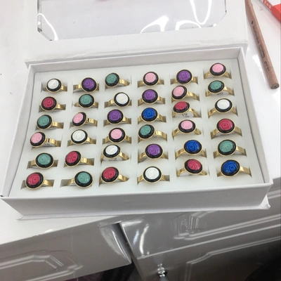 Colorful shell ring thumbnail