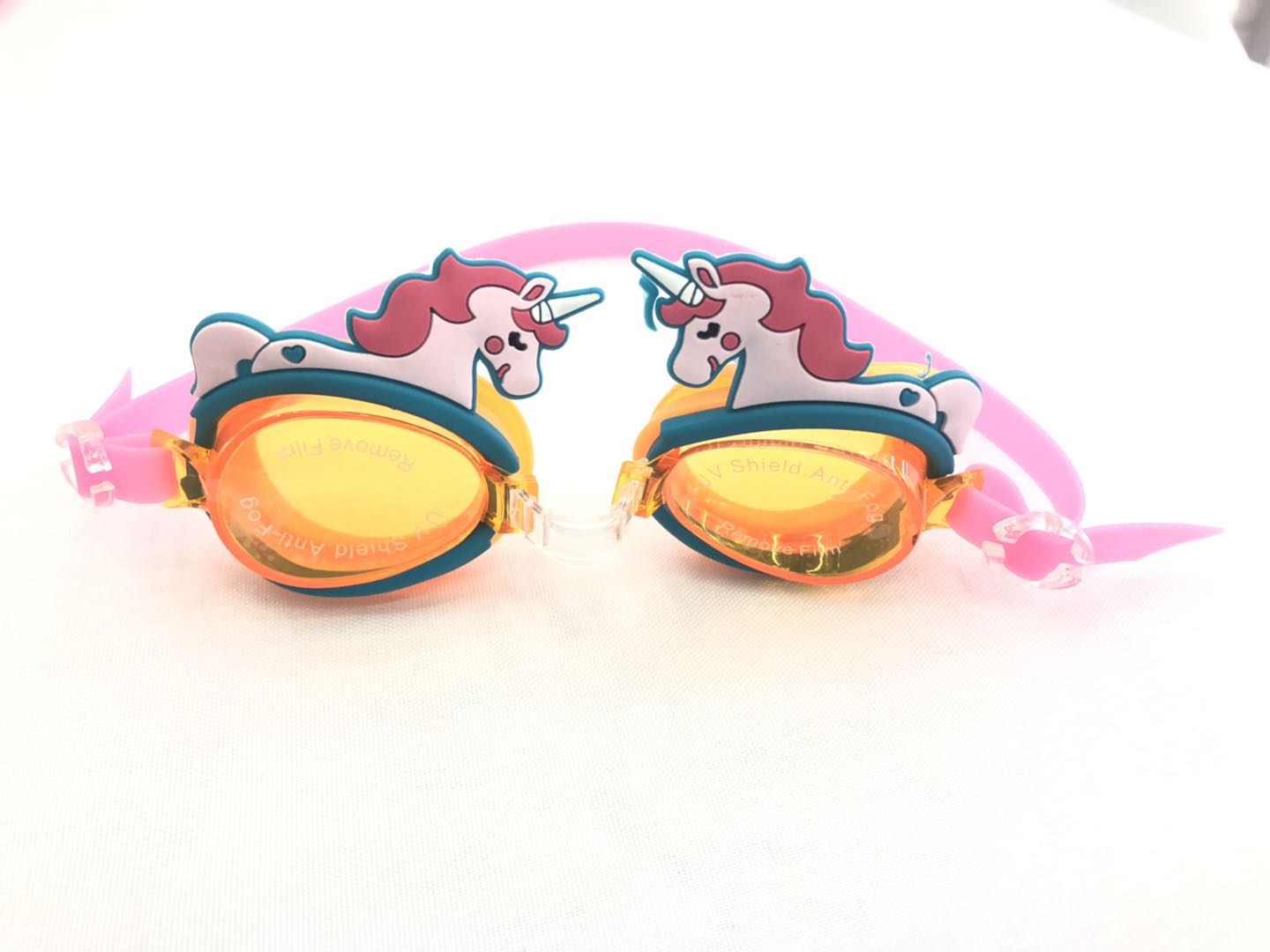 Yiwu Feiduo swimming goggles Cartoon children's swimming goggles Silicone waterproof swimming goggles are best-selling products detail image 3