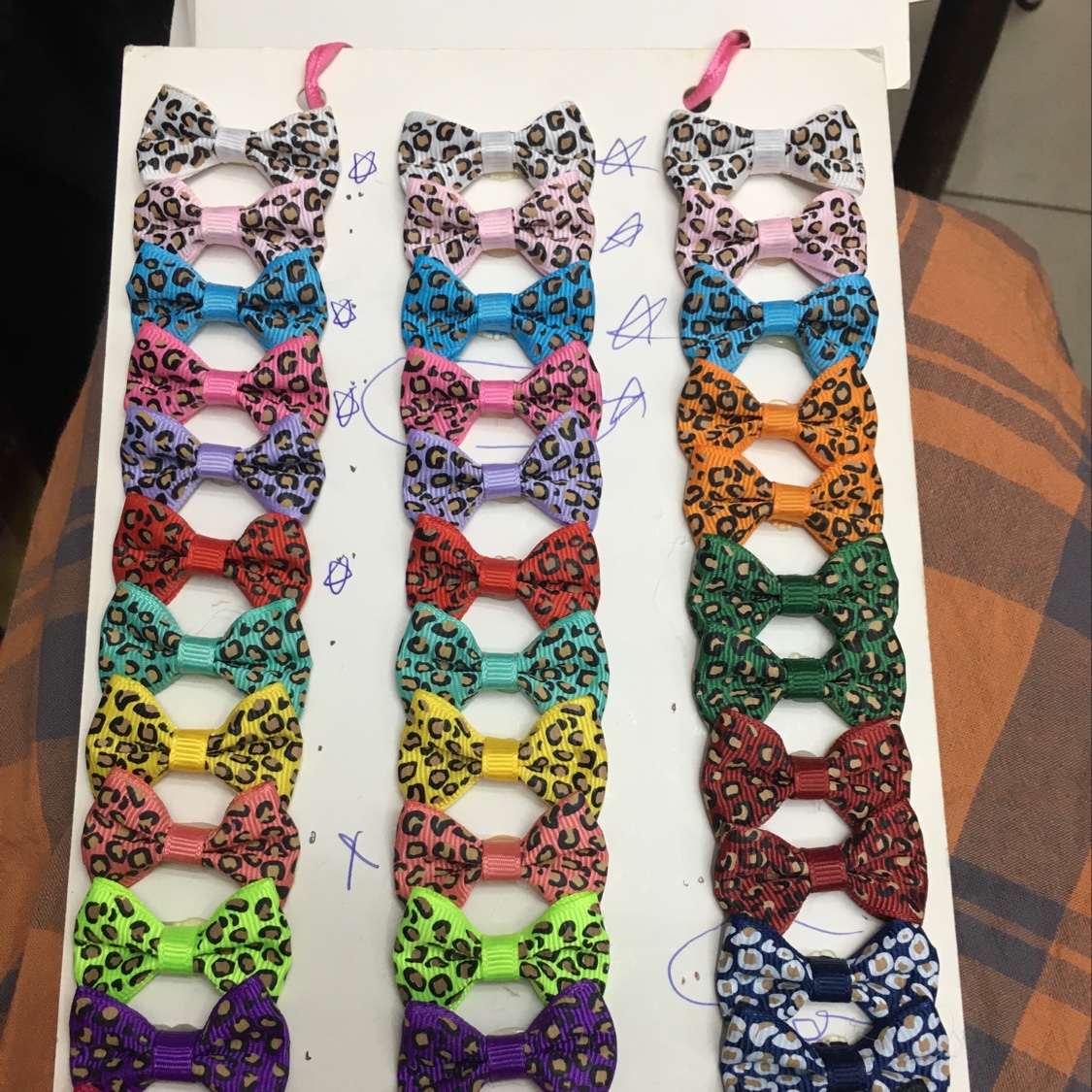 [Adorable] Bow children little girl headwear baby lovely princess girls dress hair accessories little leopard print 500 each pack thumbnail