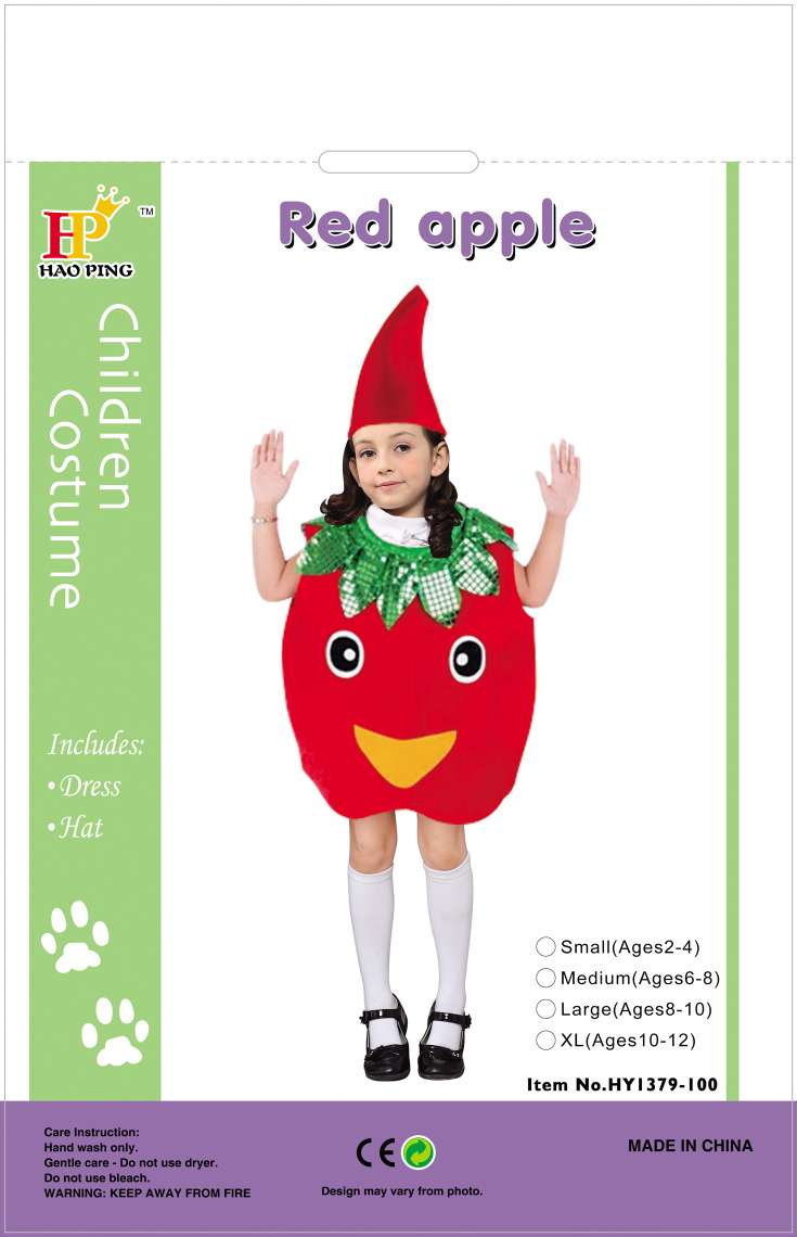 Children's performance costumes, fruit costumes, stage performance costumes, Halloween costumes details Picture