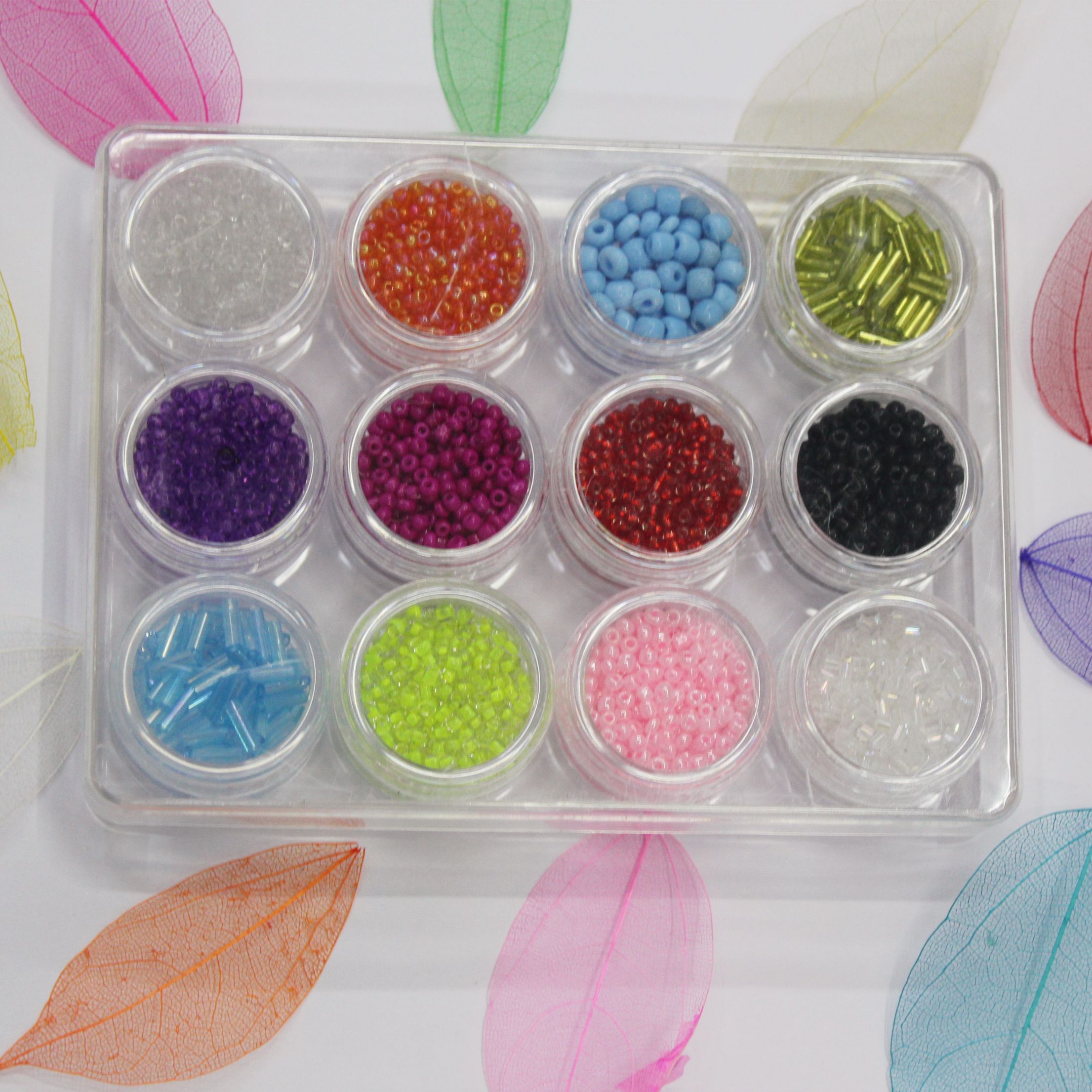 Colored glass beads DIY glass beads series of cash