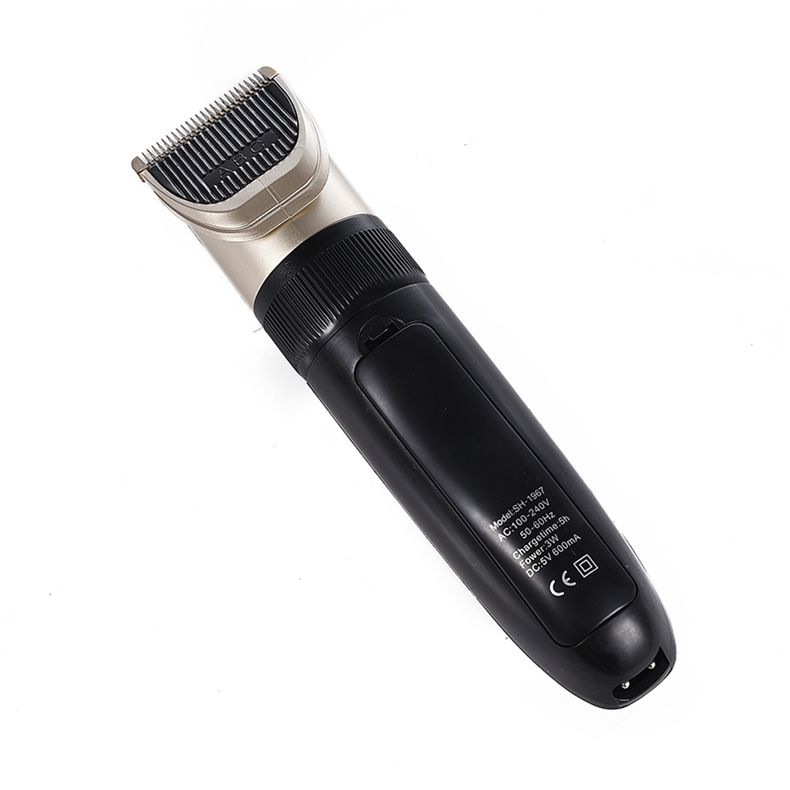 高档 LCD液晶显示锂电池 专业发廊电动理发器 电推剪理发剪 1967详情6