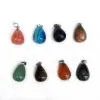 DIY cross-border natural stone three-dimensional water drop pendants, semi-finished necklaces, pendants, earrings, pendants and other accessories are available upon order Application Scenario