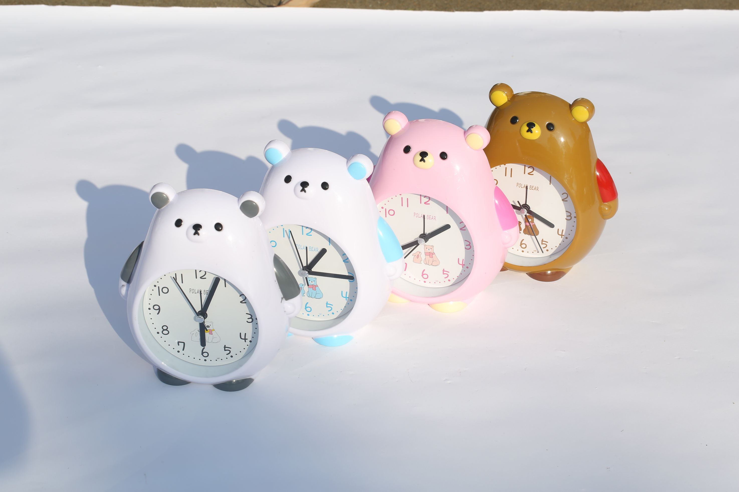 学生可爱扫秒闹钟静音卡通学生用卧室详情图1