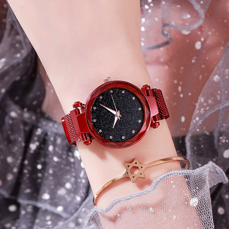 Starry sky brick dial trendy watch undefined