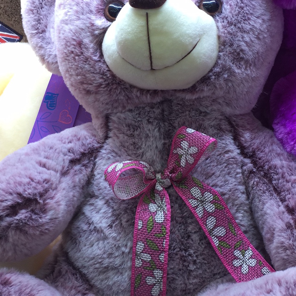 Flower bear plush toys