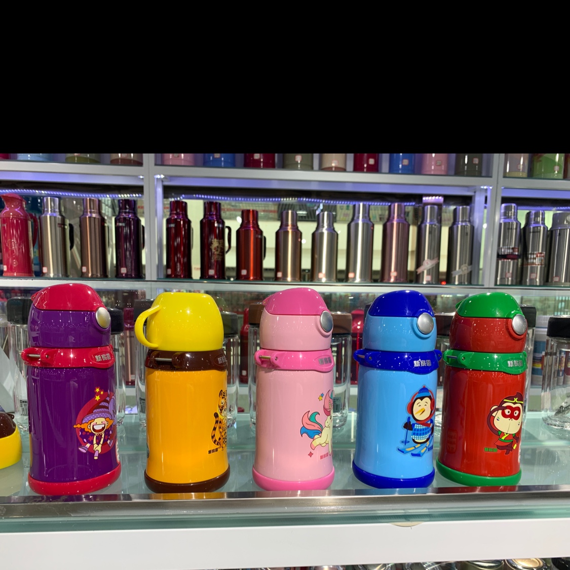 New Home JLS-7392-520 Five-color children's vacuum cup, thumbnail