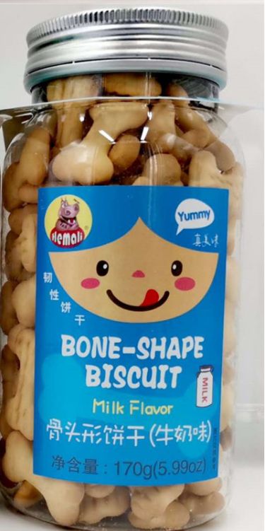 河马莉骨头饼干(牛奶味)