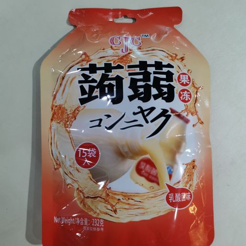 乳酸菌味蒟蒻果冻