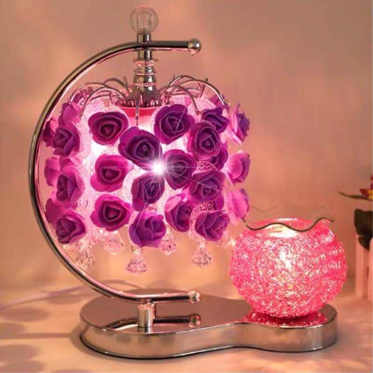 High-end rose aroma lamp