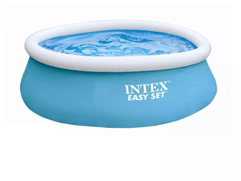 INTEX 28110 Outdoor Camping Family Swimming Pool 8" Disc-shaped Pool AGP Pool Simple Pool full figure
