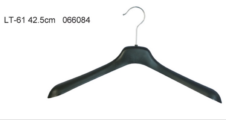 Lt-61 iron hook plastic coat hanger 42.5cm suit hanger