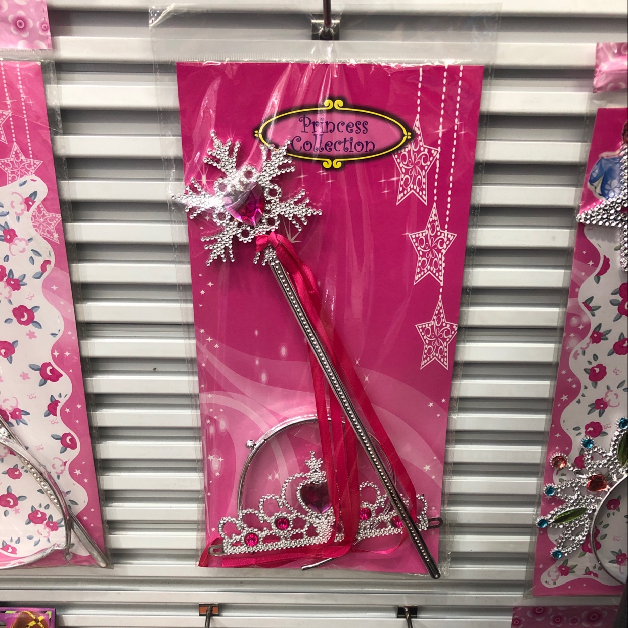 镶钻分体皇冠 棒子带卡头 玩具  过家家玩具  彩妆玩具