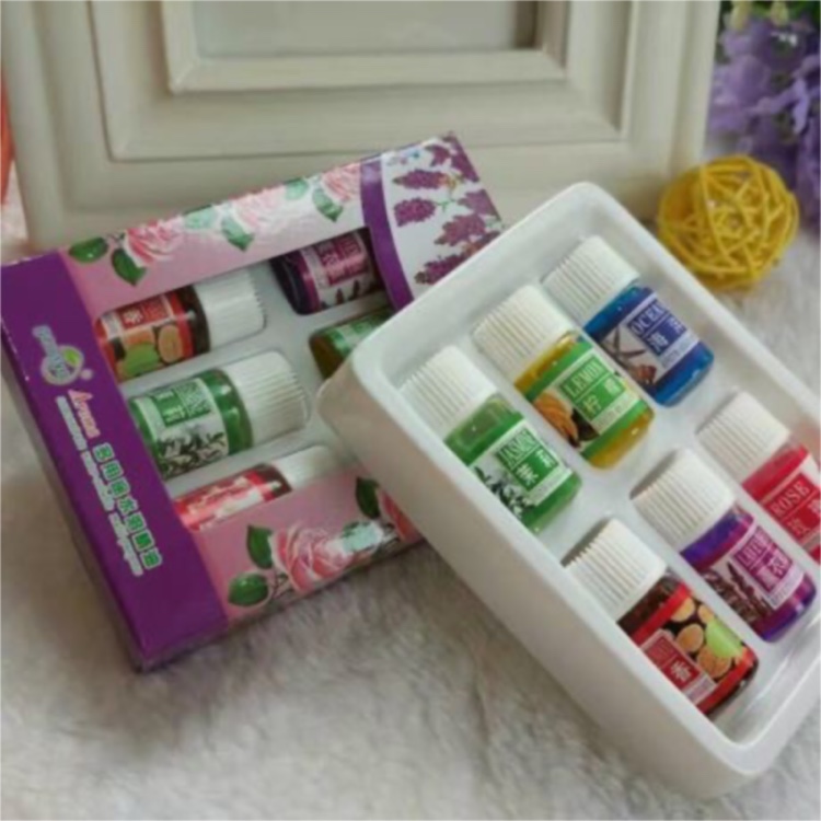 3ml 6-tube water-soluble essential oil box scented lamp, bedroom beauty salon scented table lamp