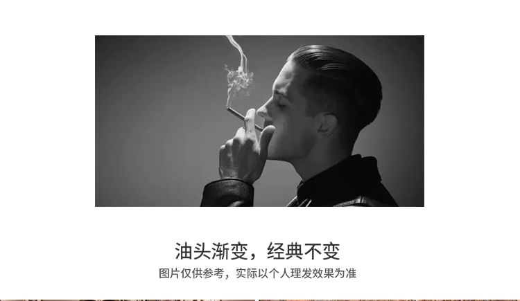 跨境专供LED 油头理发器 电推剪 充电式电推子光头推白理发剪详情6