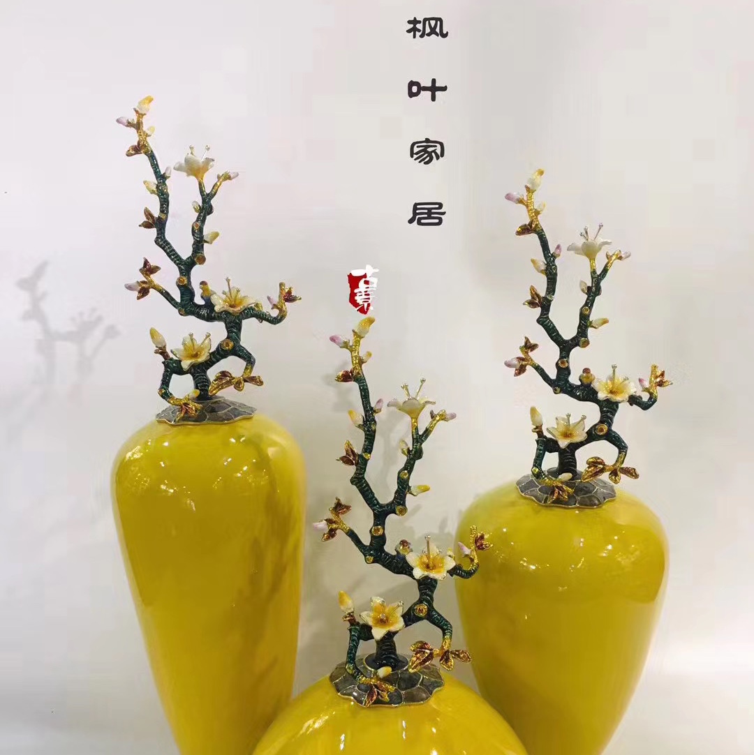 High-end enamel handicraft ornaments details Picture