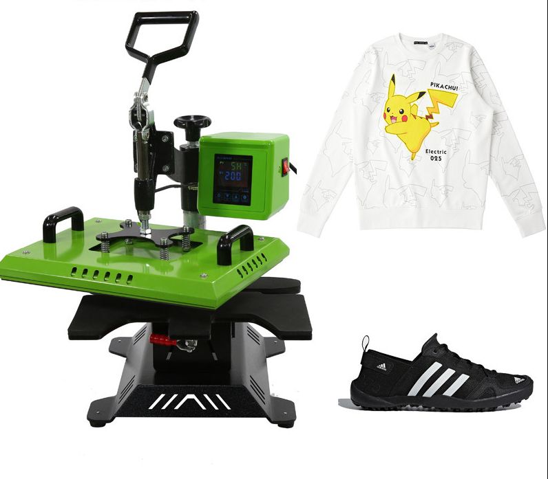 Shaking head stamping machine multi-function shoe printing machine sports shoes custom logo shoe printer shoe toaster heat transfer machine full figure