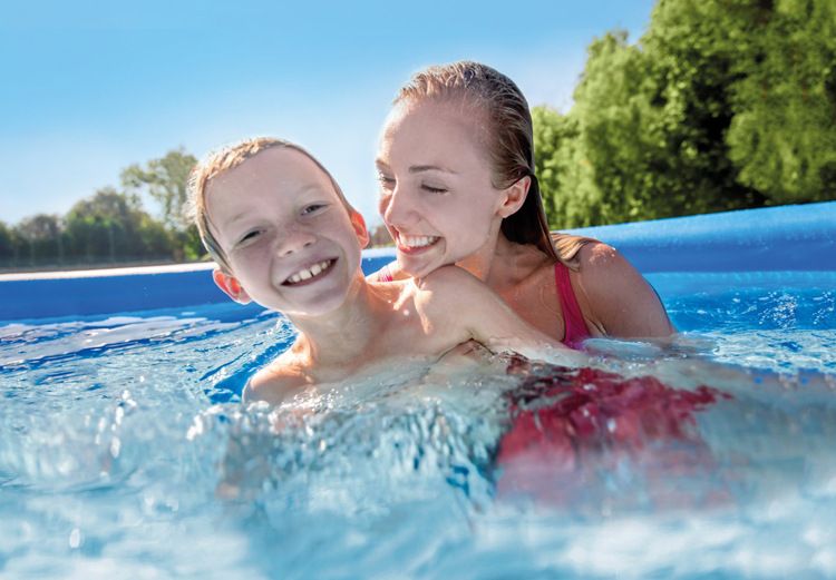INTEX reinforced adult swimming Pool Family children swimming pool 183*51CM disc 28101 Specification drawing