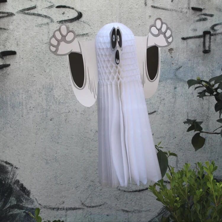 Halloween white beehive ghost
